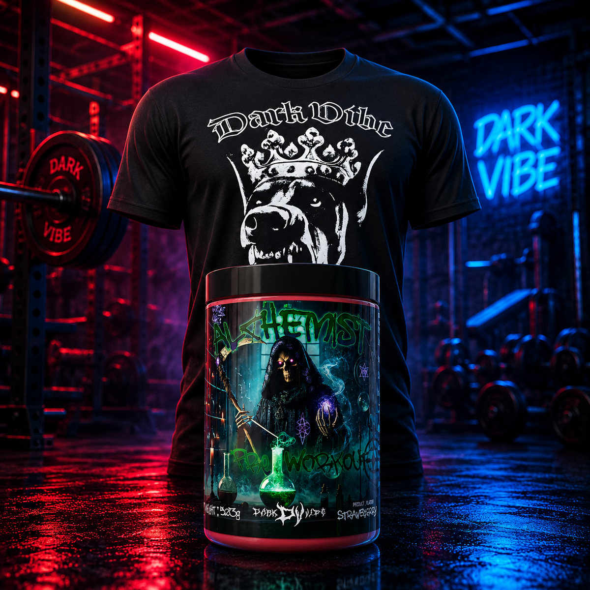 PRE-WORKOUT + T-SHIRT BUNDLE
