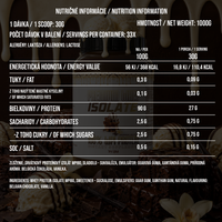 PREMIUM WHEY ISOLATE 100% WPI CHOCO BROWNIES & VANILLA ICE CREAM
